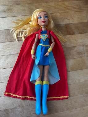 DC Super Hero Girls Supergirl 12" Action Doll 2015 Mattel DLT63